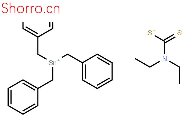 三(基甲基)錫烷基二乙基氨基二硫代甲酸酯結(jié)構(gòu)式圖片|55349-54-7結(jié)構(gòu)式圖片