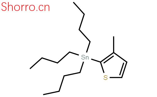 3-甲基-2-(三丁基錫)噻吩結(jié)構(gòu)式圖片|166766-89-8結(jié)構(gòu)式圖片