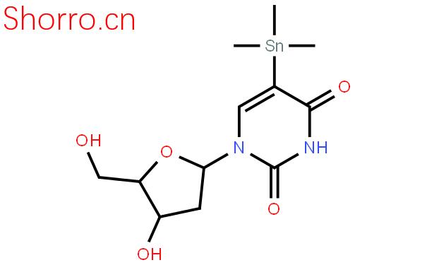 5-(三甲基錫)-2-脫氧尿苷結(jié)構(gòu)式圖片|146629-34-7結(jié)構(gòu)式圖片