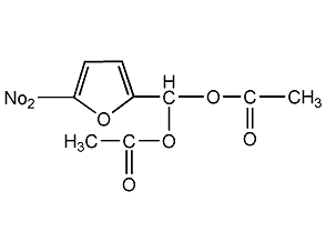 5-硝基-2-糠醛二酯結(jié)構(gòu)式